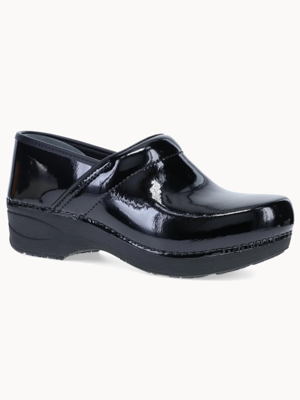 Dansko XP 2.0 Waterproof Black Patent Leather Slip-On Clog EU(40) US(9.5/10)